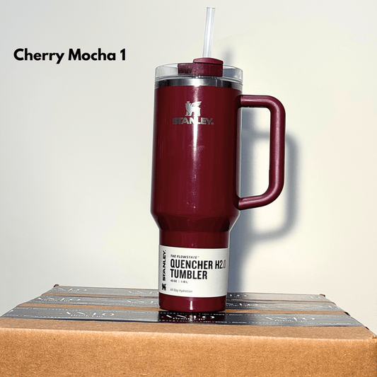 Stanley Quencher H2.0 Cherry Mocha 1