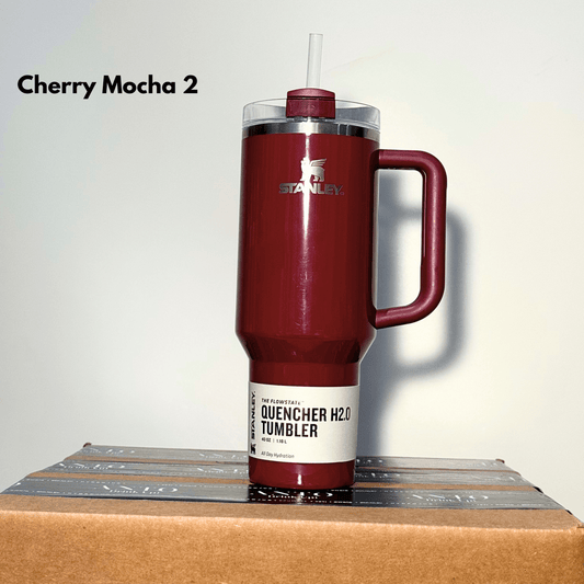 Stanley Quencher H2.0 Cherry Mocha 2